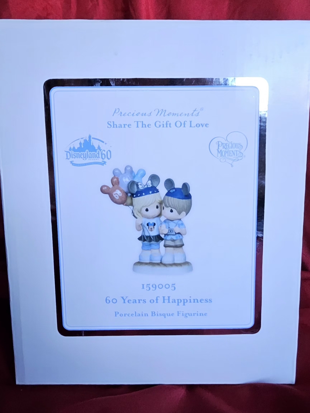 Precious Moments Disneyland 60 Years of Happiness Figurine